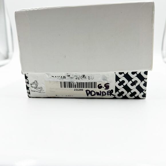 DVF Diane von Furstenberg Dakar Lace Up Ballet Style Flats Suede US 6.5 BLACK - Picture 10 of 11